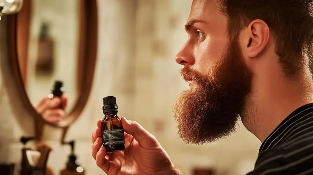 Idratazione della barba con l'olio